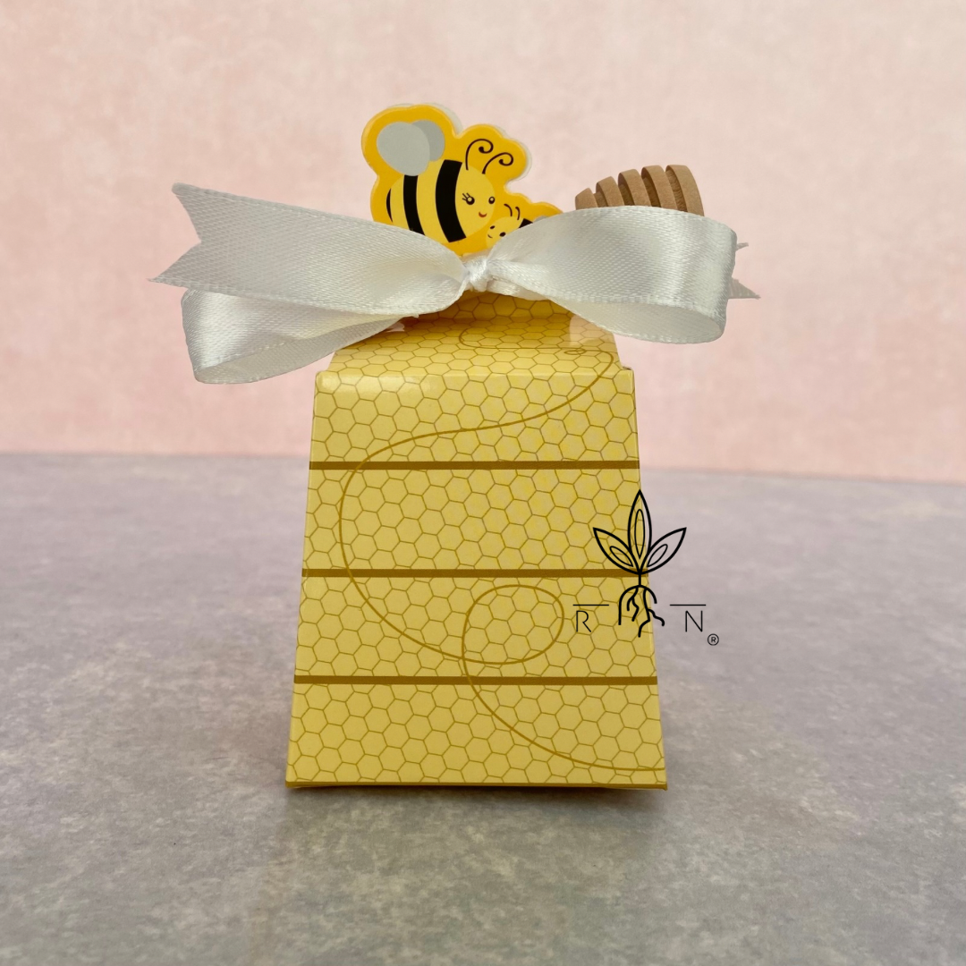 Recuerdito Cajita de Abeja con Miel 30 pzas