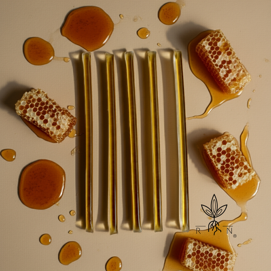 Popotes de Miel de Abeja