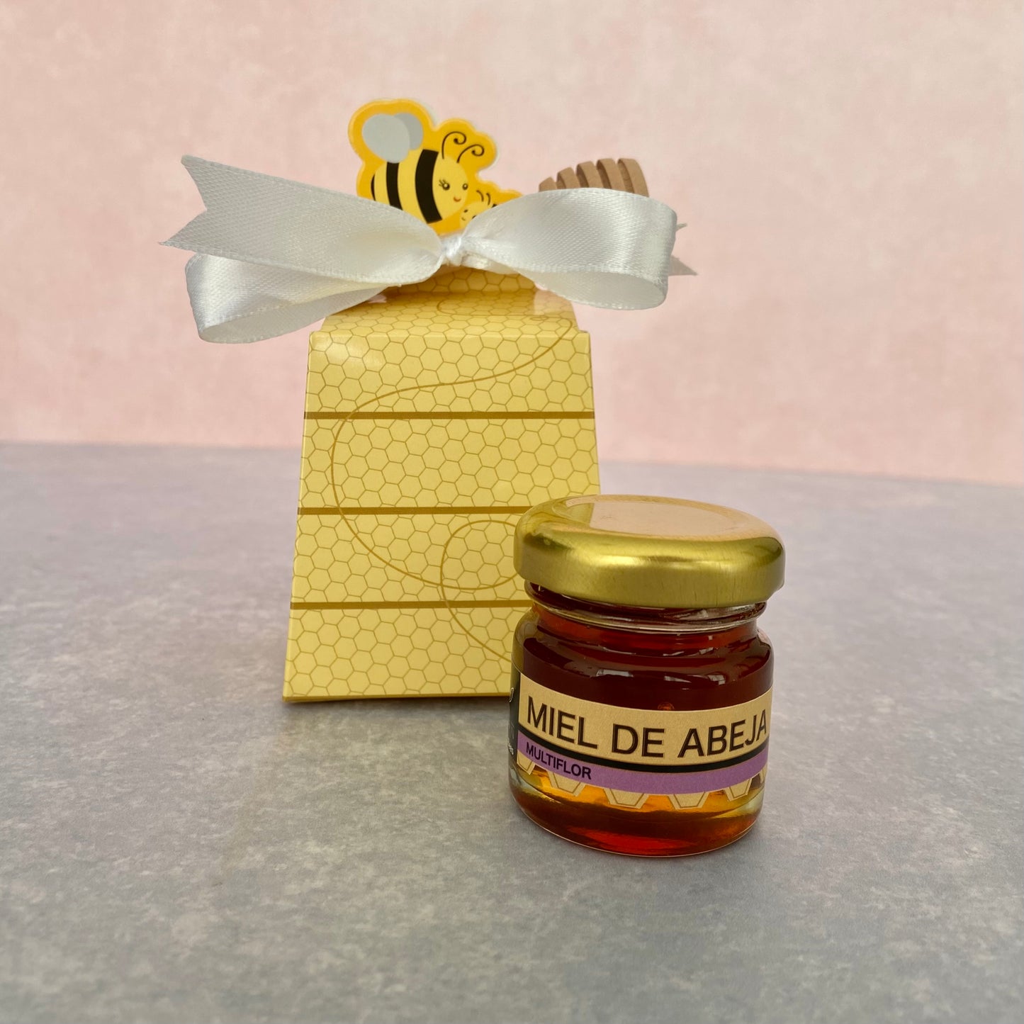 Recuerdito Cajita de Abeja con Miel 30 pzas