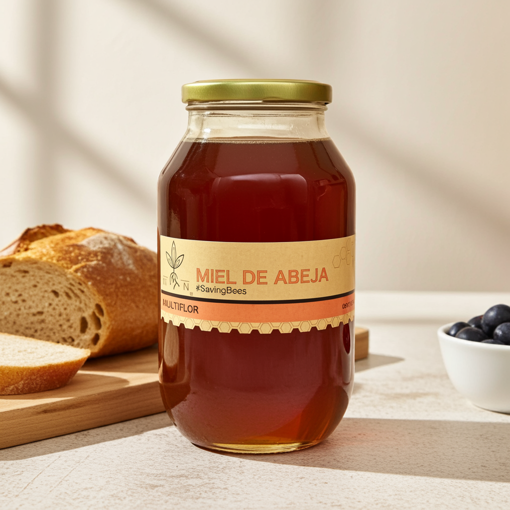 Miel de Abeja Multifloral 1.25kg