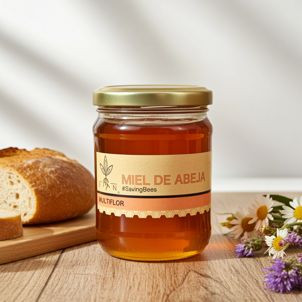 Miel de Abeja Multifloral 580g