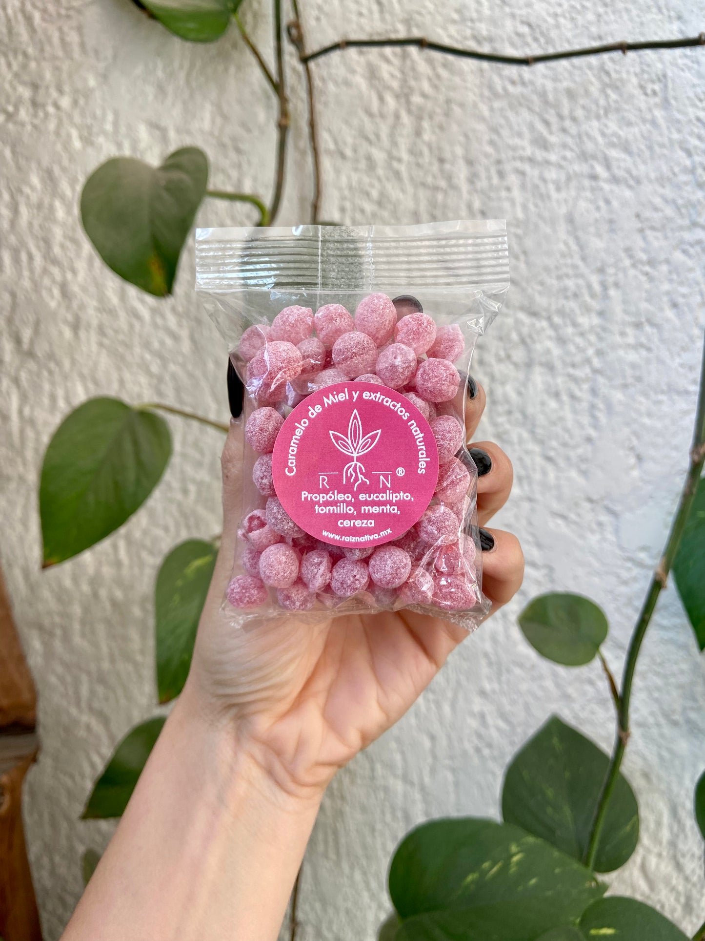 Caramelo de Miel con Propóleo sabor Cereza